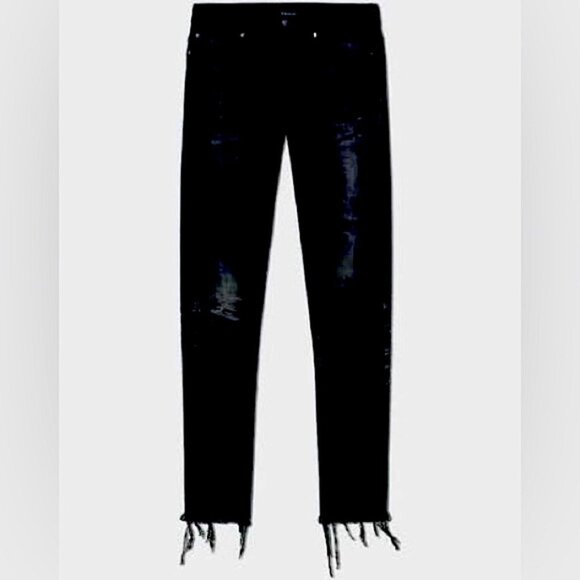 John Elliott Graphite Slim Skinny Jeans CAST 2 Designer Collection NEW - Picture 1 of 11
